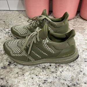 Adidas Ultraboost Shoe- Olive Green